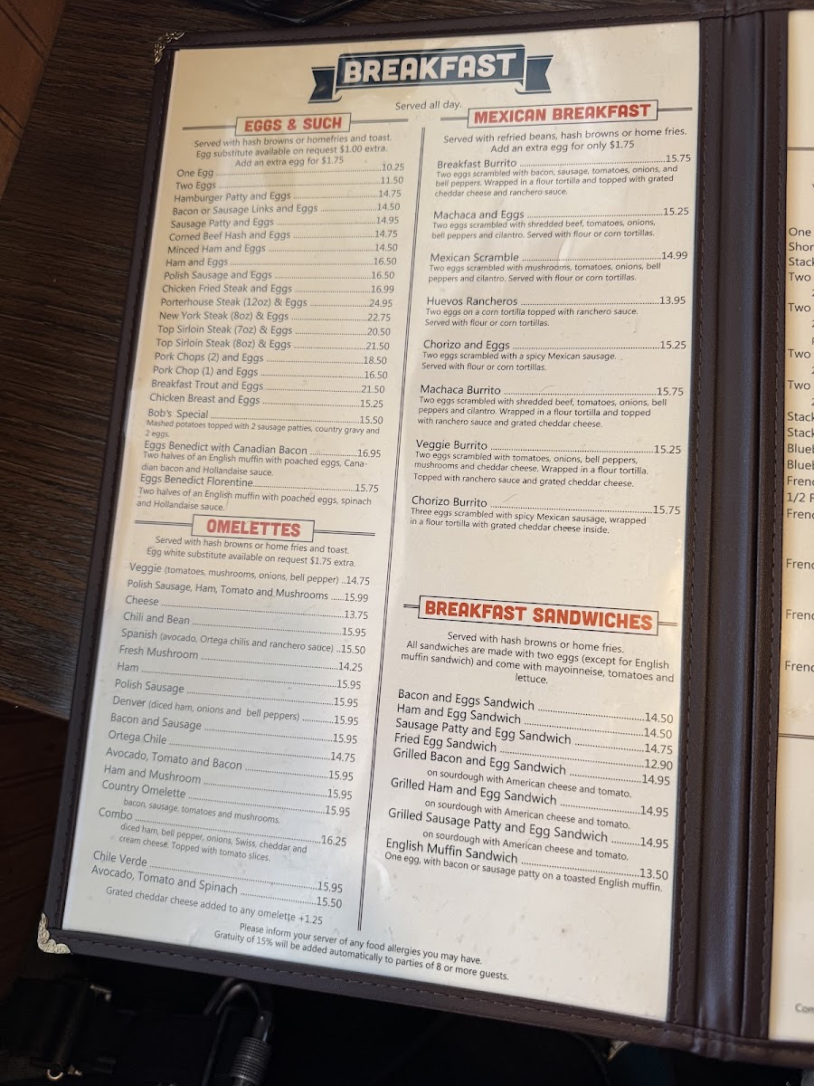 Alpine Country Coffee Shop Menu - Image 6